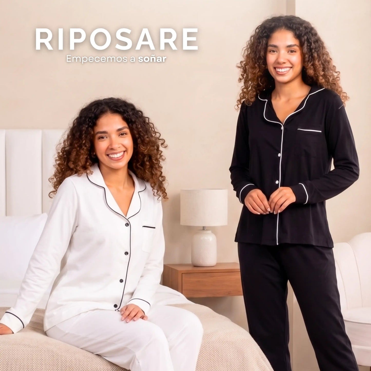 Pack de pijama de algodón pima + envío gratis - diseño premium - Cozy nights pima edition